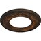 Ekena Millwork Salem Ceiling Medallion (Fits Canopies up to 7 1/8"), Hnd-Painted Rust, 13 1/4"OD x 7 1/8"ID x 7/8"P CM13SARUS - alternate 3